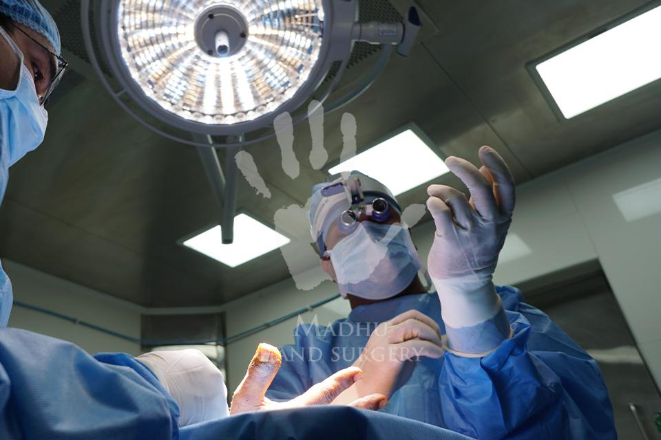 Dr.Madhusudhan at OT