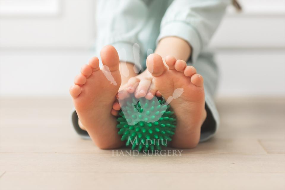 Physiotherapy for kids feet