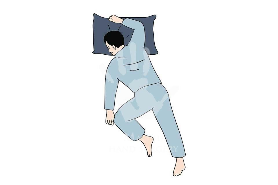 Stomach sleeping